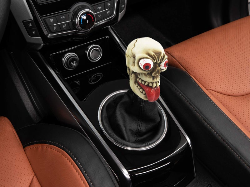 Abfer Skull Shifter Knob Unique Gear Shift Knobs Car Shifting Lever Handle Head Replacement for Most Vehicle Cars Truck SUV - Image 3